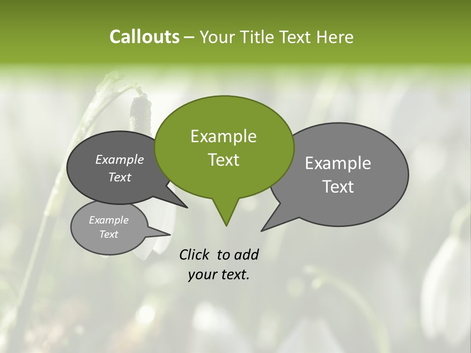 Scintillate Plant Grass PowerPoint Template