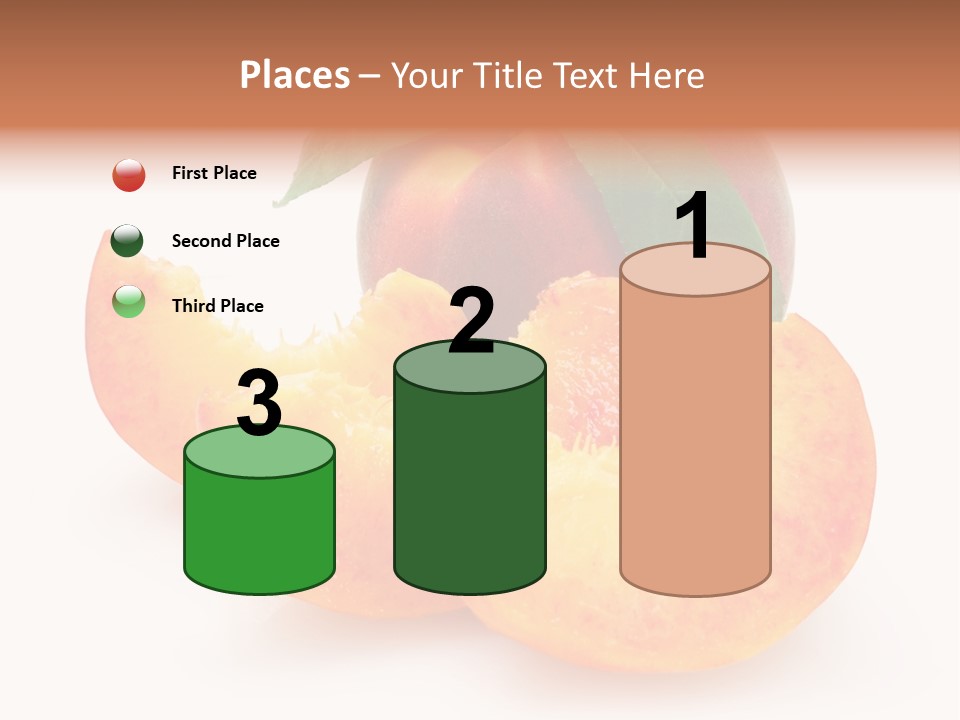 Dessert Orange One PowerPoint Template