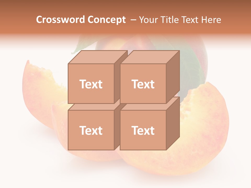 Dessert Orange One PowerPoint Template
