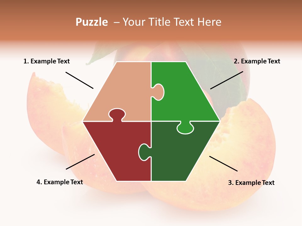 Dessert Orange One PowerPoint Template