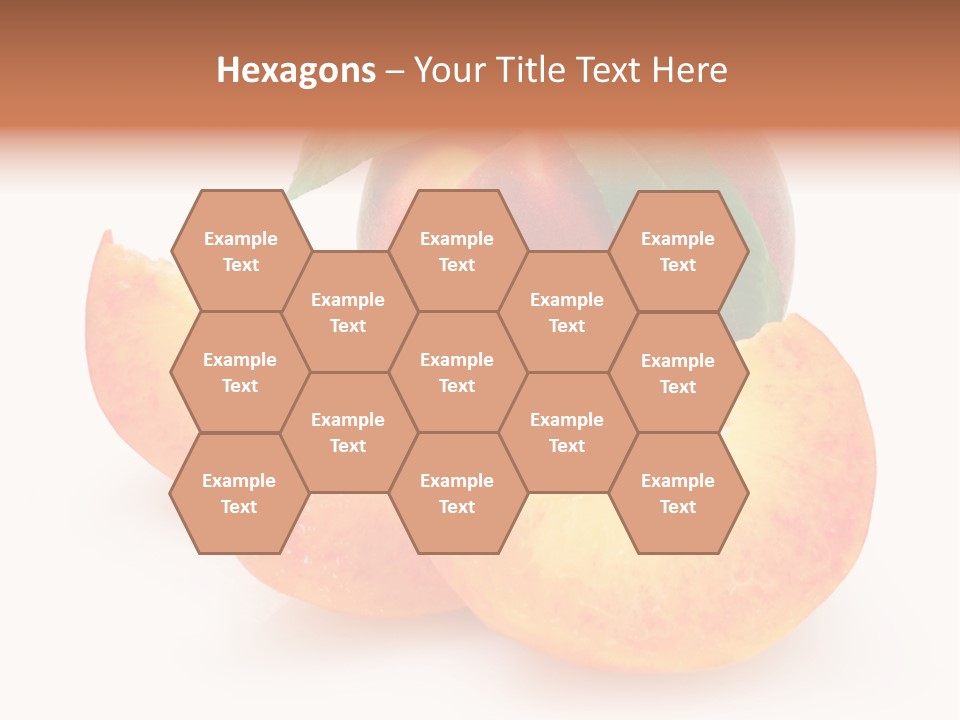 Dessert Orange One PowerPoint Template