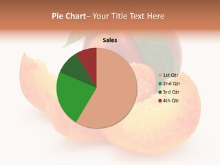 Dessert Orange One PowerPoint Template