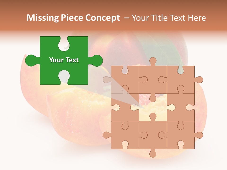 Dessert Orange One PowerPoint Template