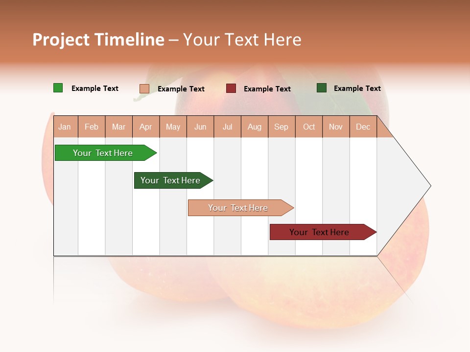 Dessert Orange One PowerPoint Template