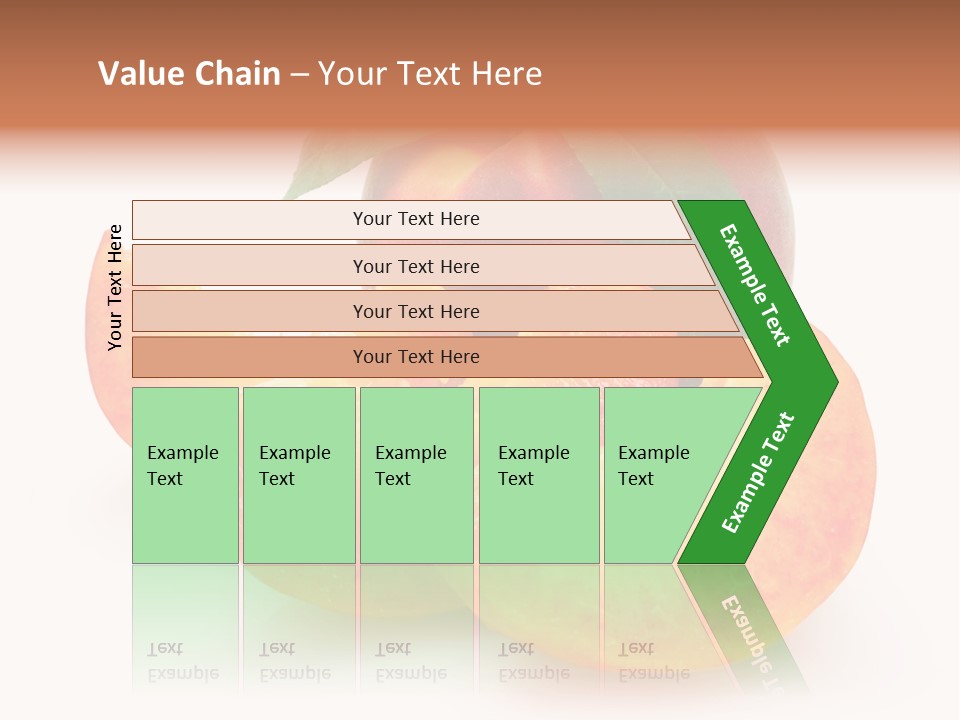 Dessert Orange One PowerPoint Template
