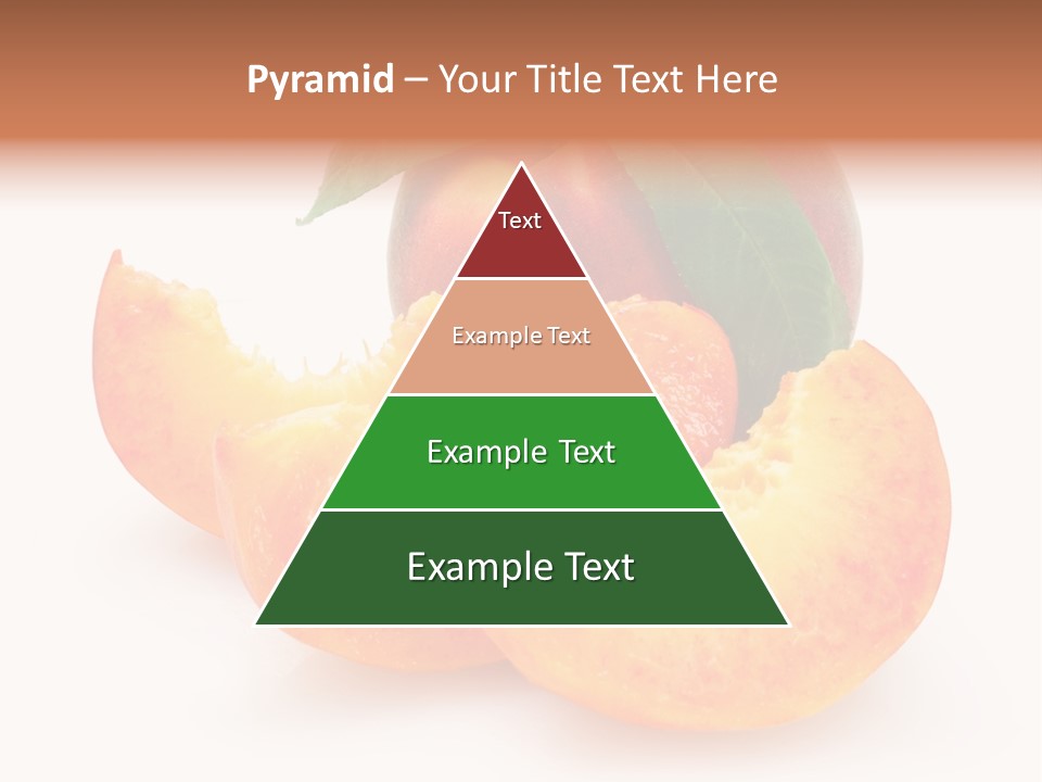 Dessert Orange One PowerPoint Template