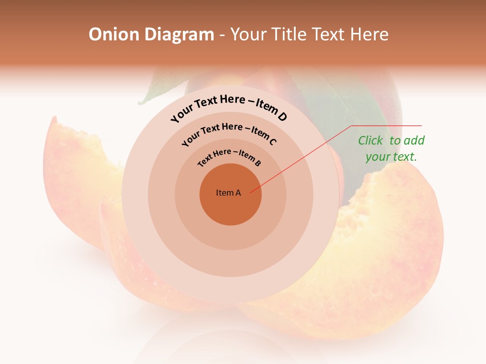 Dessert Orange One PowerPoint Template