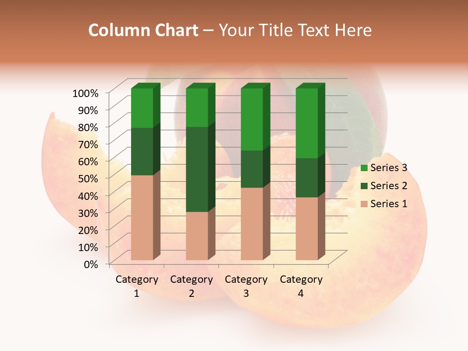 Dessert Orange One PowerPoint Template