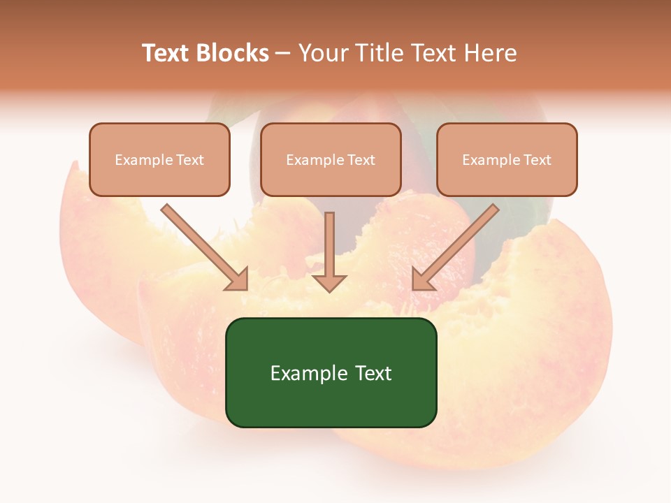 Dessert Orange One PowerPoint Template