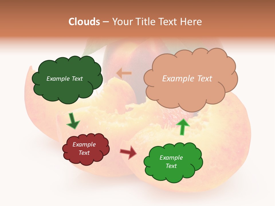 Dessert Orange One PowerPoint Template