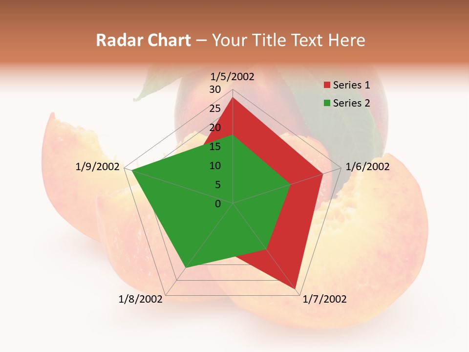 Dessert Orange One PowerPoint Template