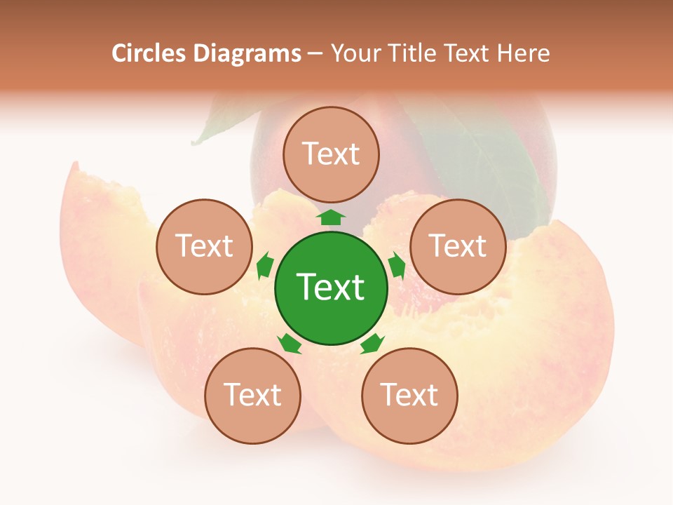 Dessert Orange One PowerPoint Template