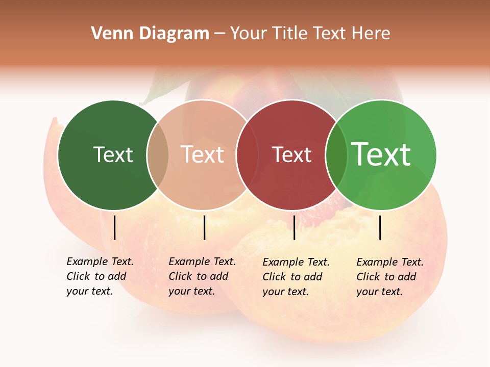 Dessert Orange One PowerPoint Template