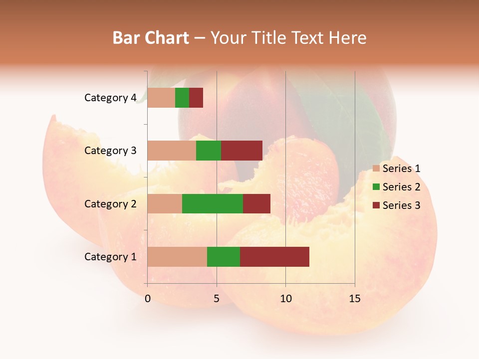 Dessert Orange One PowerPoint Template