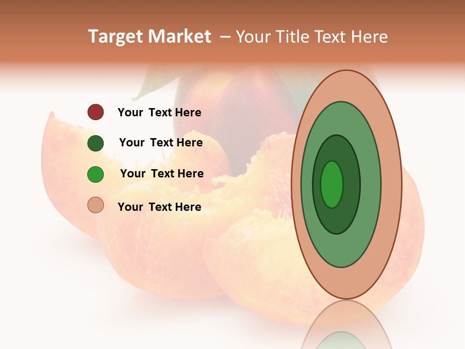 Dessert Orange One PowerPoint Template