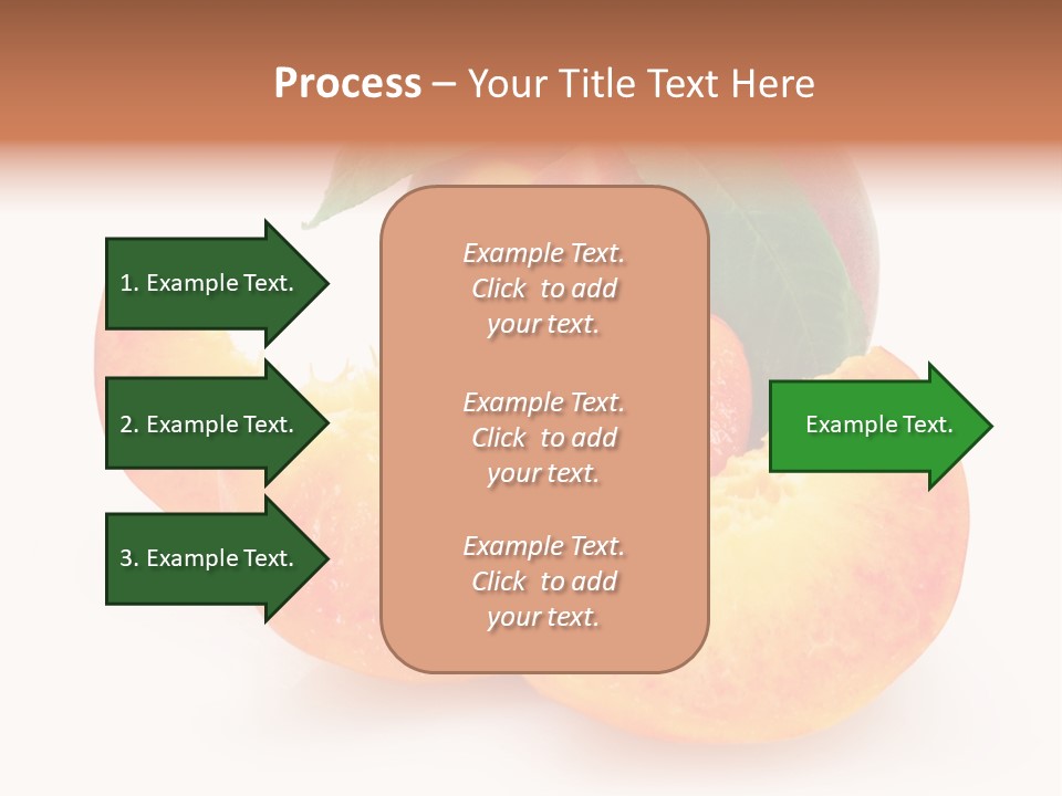 Dessert Orange One PowerPoint Template