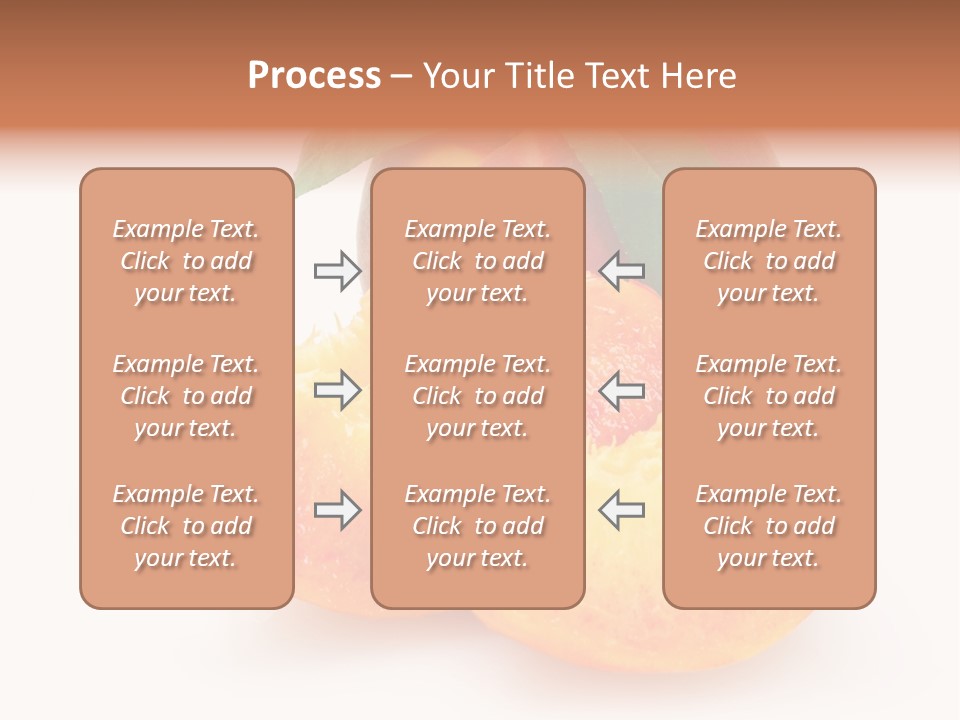 Dessert Orange One PowerPoint Template