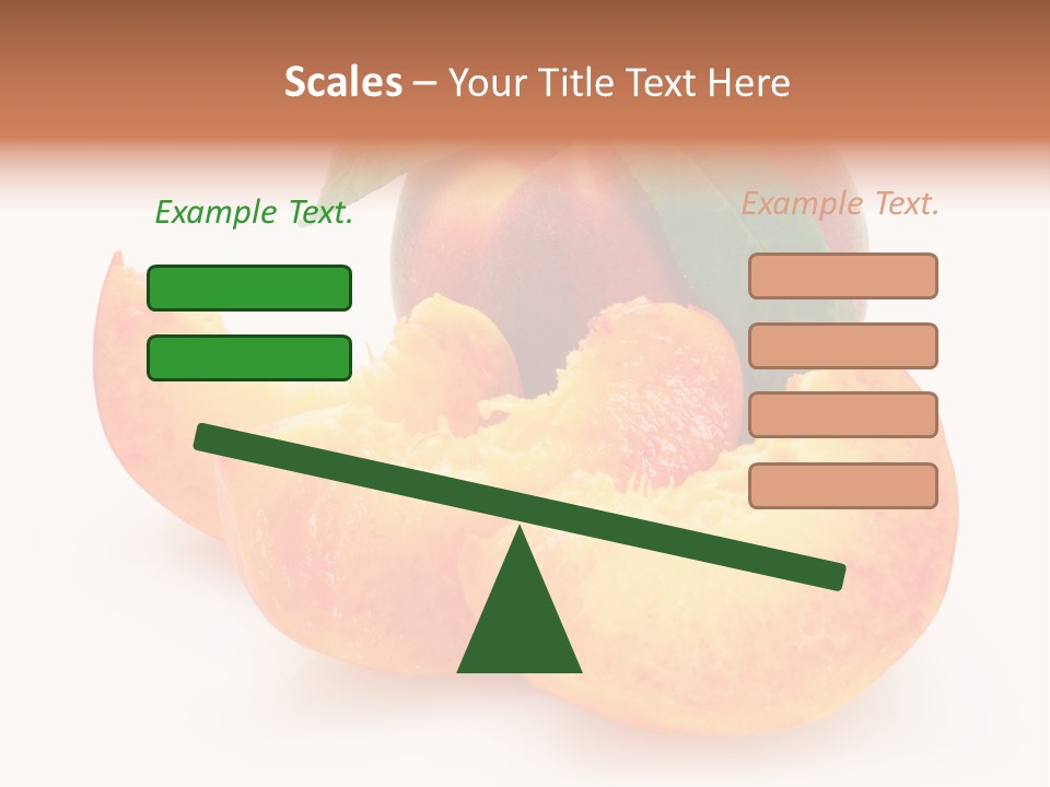 Dessert Orange One PowerPoint Template
