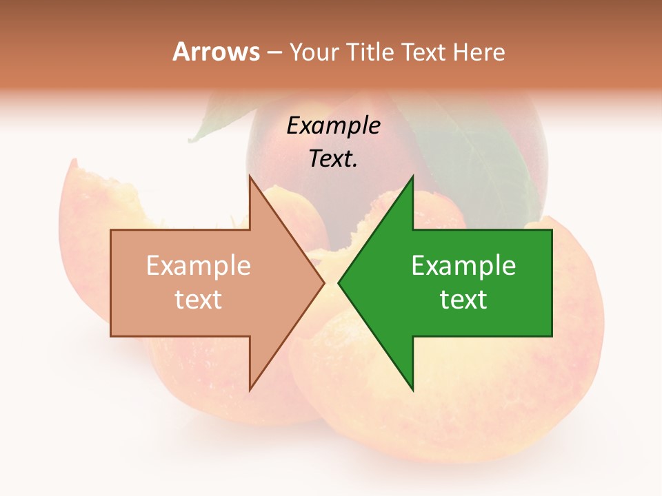 Dessert Orange One PowerPoint Template