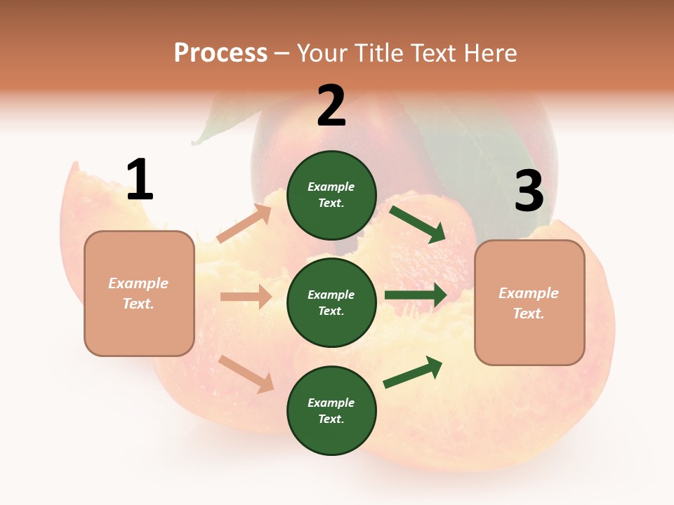 Dessert Orange One PowerPoint Template