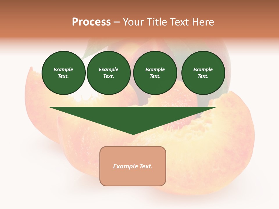 Dessert Orange One PowerPoint Template