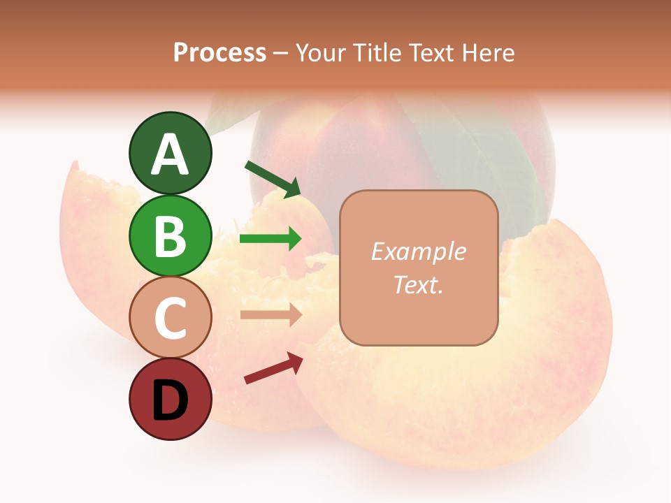 Dessert Orange One PowerPoint Template