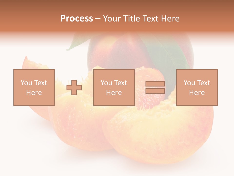 Dessert Orange One PowerPoint Template