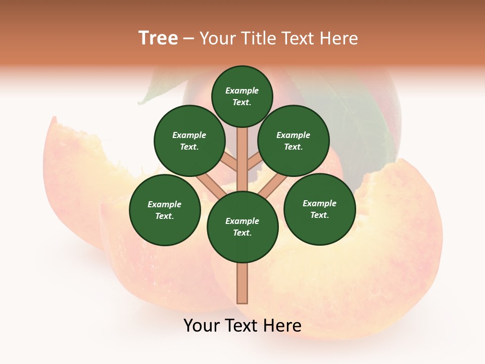 Dessert Orange One PowerPoint Template