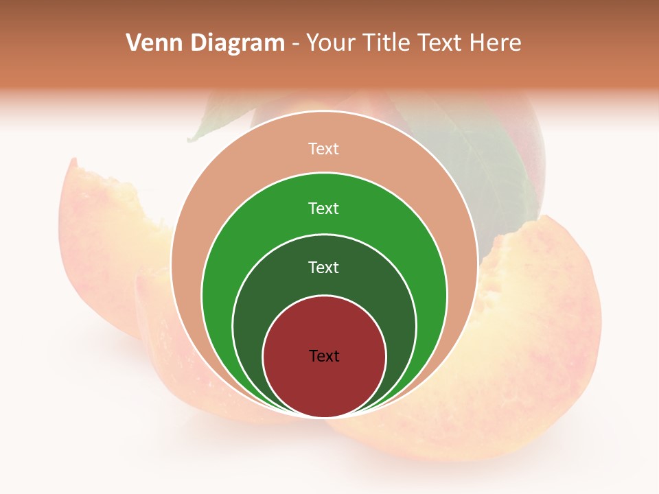 Dessert Orange One PowerPoint Template