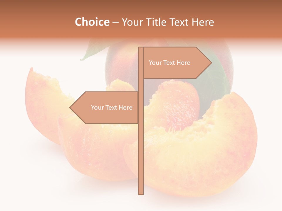 Dessert Orange One PowerPoint Template