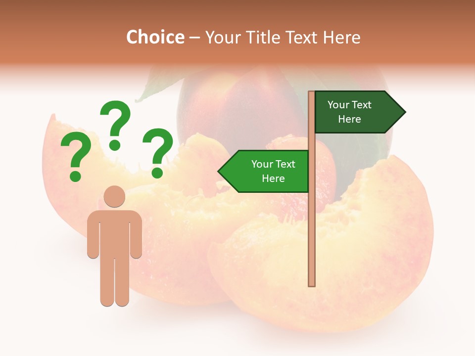 Dessert Orange One PowerPoint Template