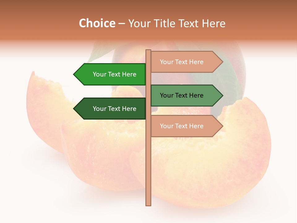 Dessert Orange One PowerPoint Template