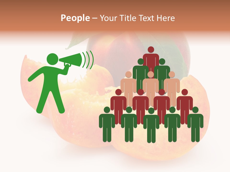 Dessert Orange One PowerPoint Template