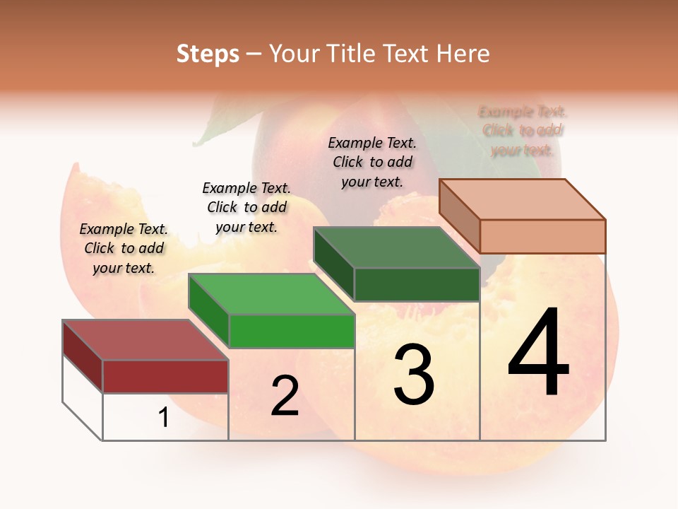 Dessert Orange One PowerPoint Template