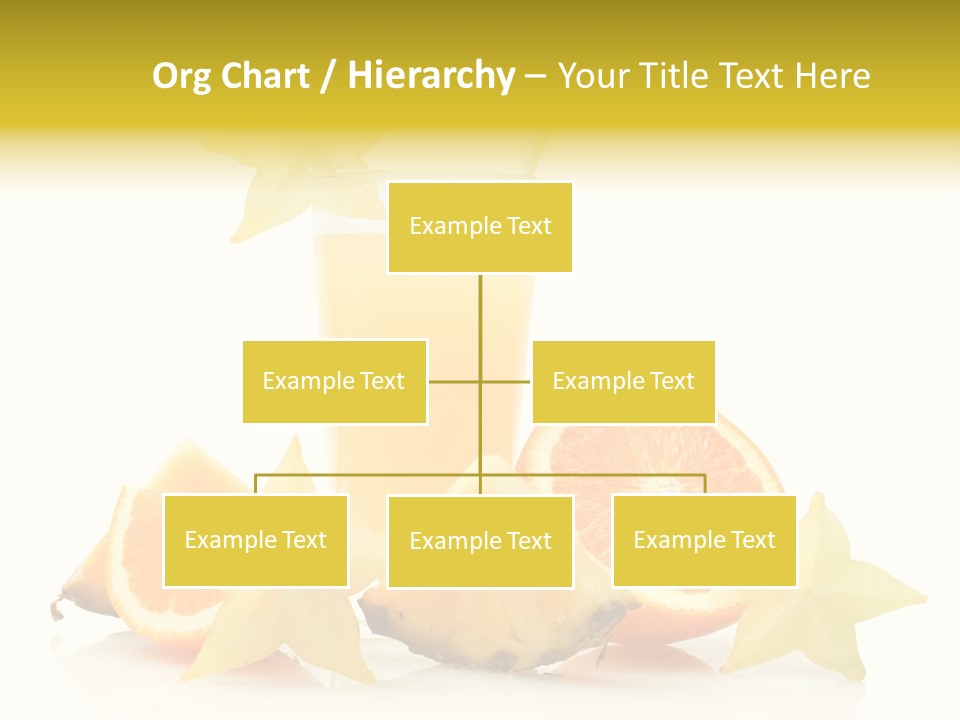 Isolated Fruit Exotic PowerPoint Template