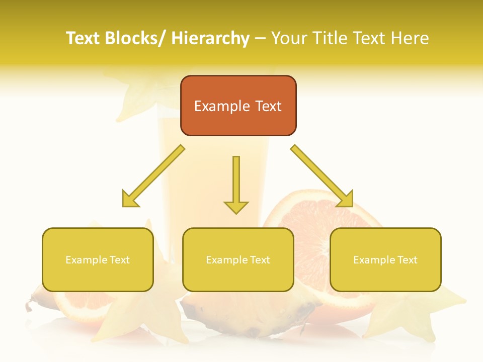 Isolated Fruit Exotic PowerPoint Template