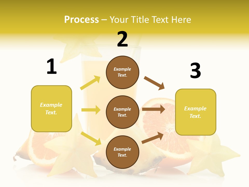Isolated Fruit Exotic PowerPoint Template