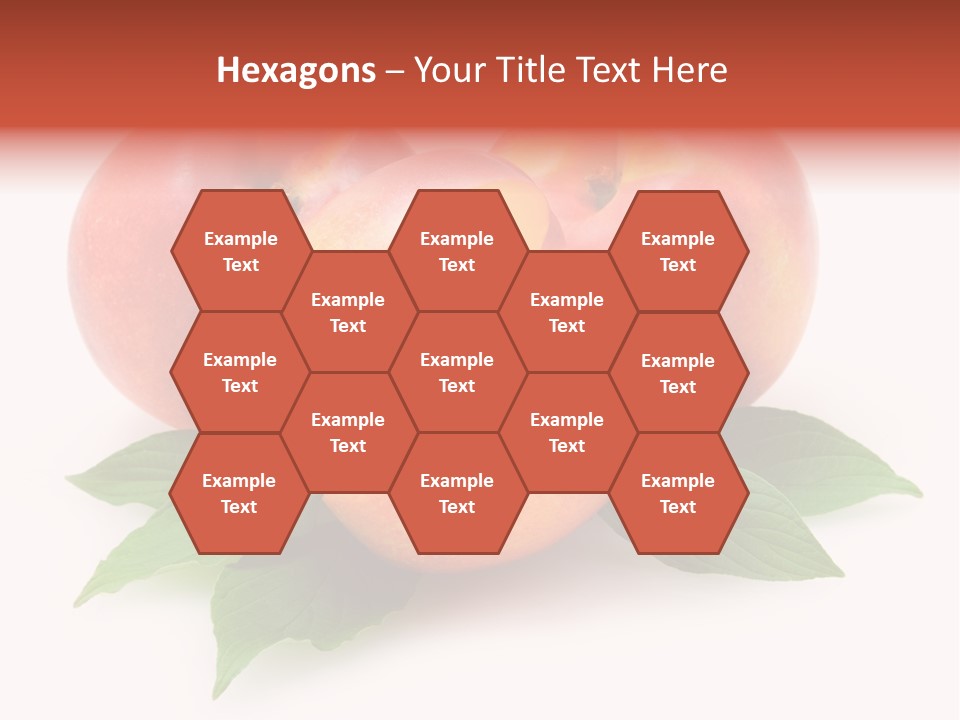 Vitamin Diet Leaf PowerPoint Template