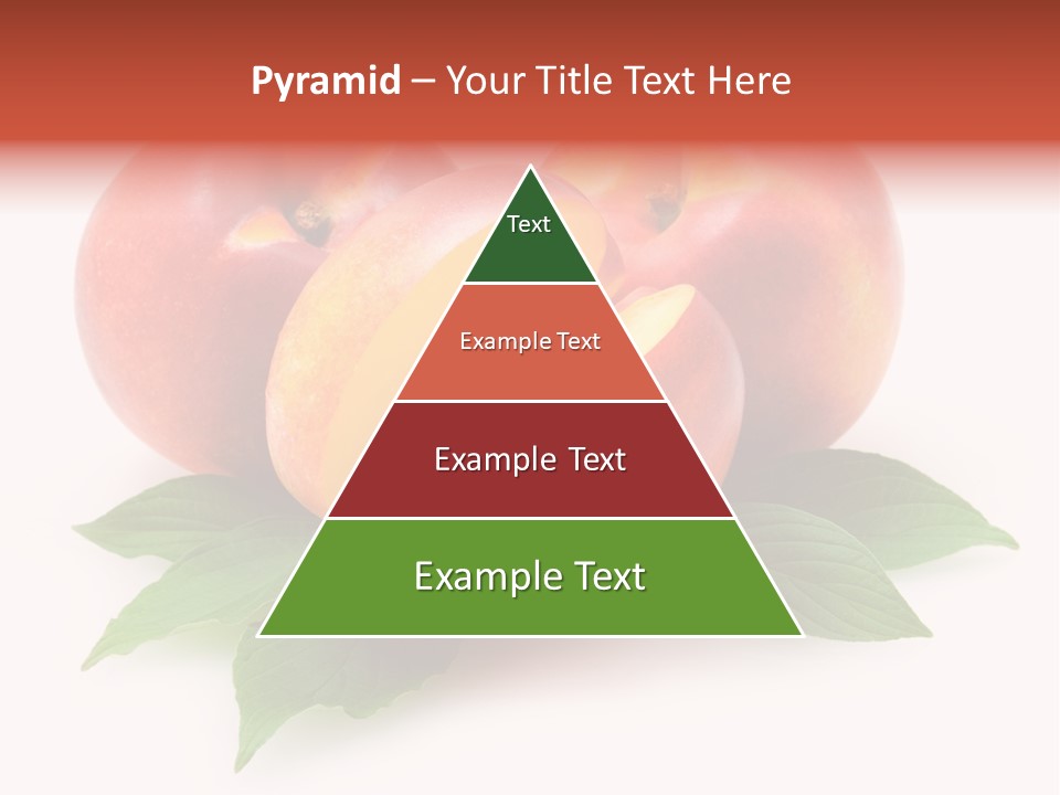 Vitamin Diet Leaf PowerPoint Template