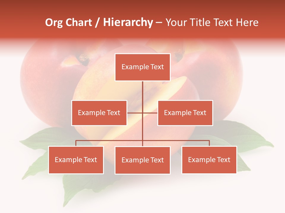 Vitamin Diet Leaf PowerPoint Template
