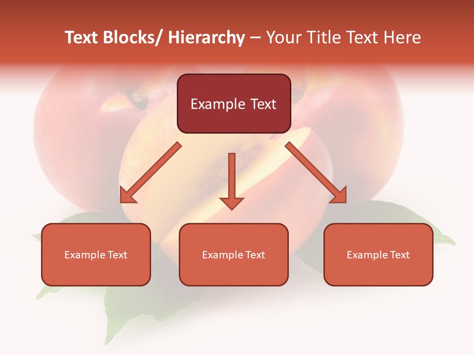 Vitamin Diet Leaf PowerPoint Template