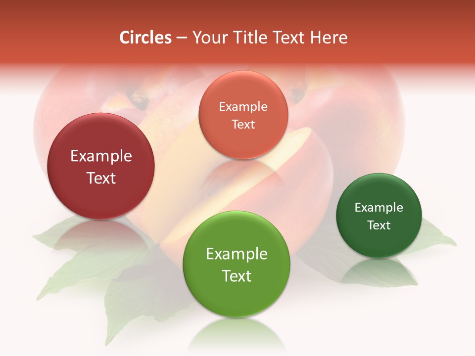 Vitamin Diet Leaf PowerPoint Template