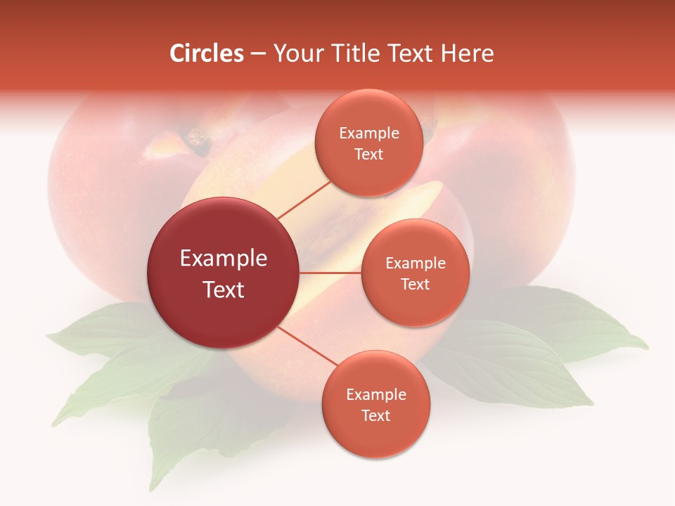 Vitamin Diet Leaf PowerPoint Template