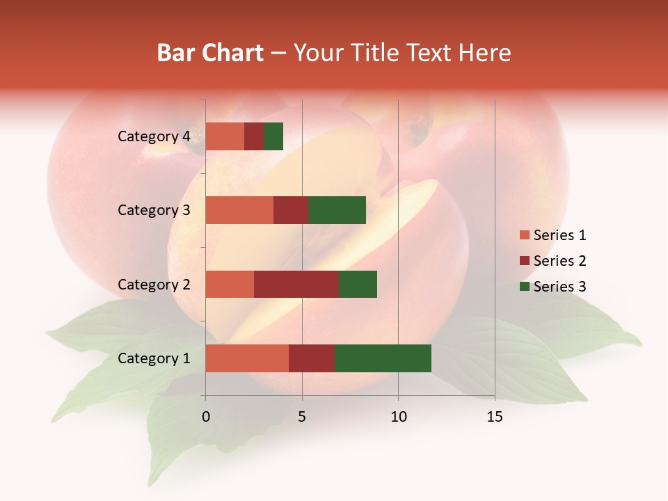 Vitamin Diet Leaf PowerPoint Template