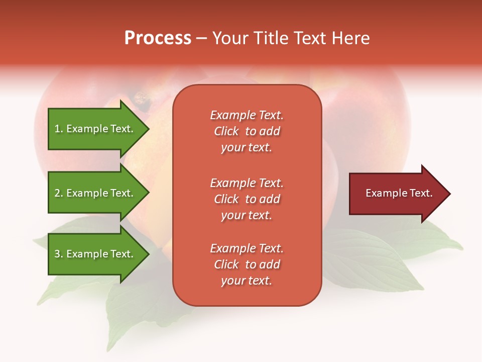 Vitamin Diet Leaf PowerPoint Template