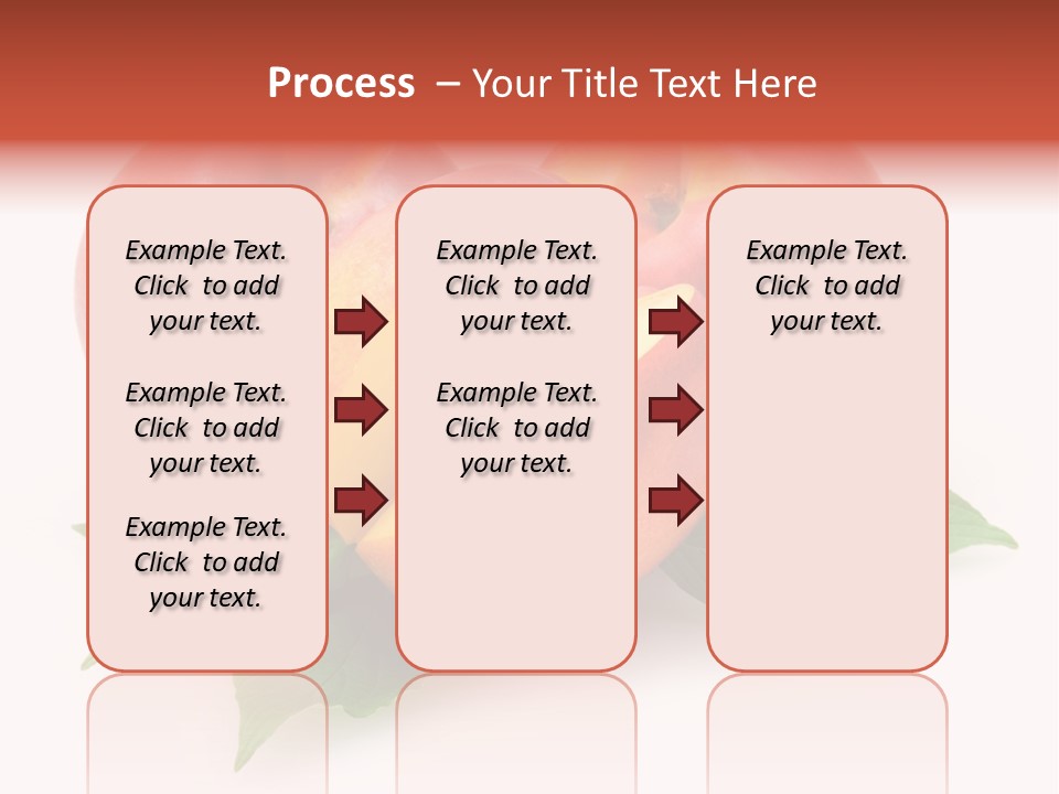 Vitamin Diet Leaf PowerPoint Template