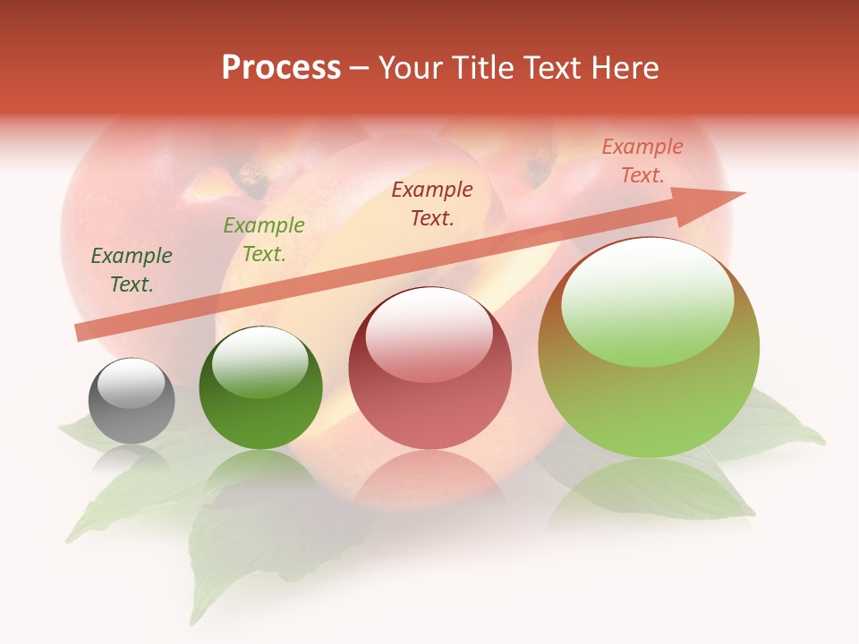 Vitamin Diet Leaf PowerPoint Template