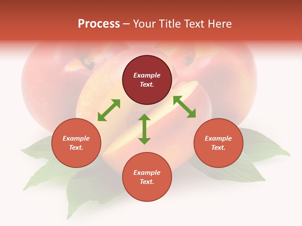Vitamin Diet Leaf PowerPoint Template