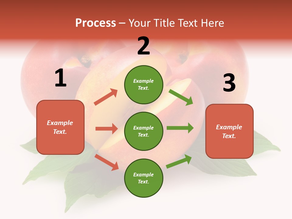 Vitamin Diet Leaf PowerPoint Template