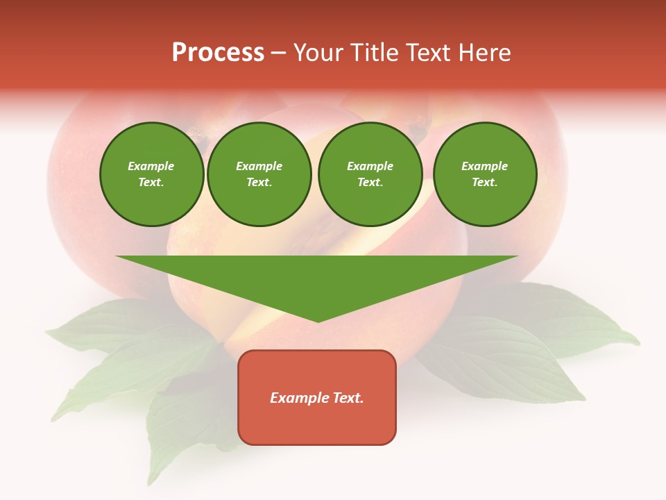 Vitamin Diet Leaf PowerPoint Template